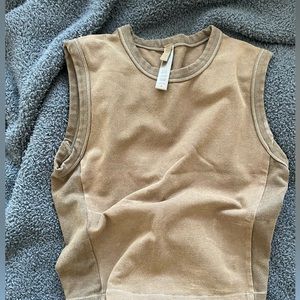 Skims outdoor mock neck top